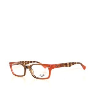 Ray Ban 5150 5487 50 Brown Orange Eyeglasses Rayban RB5150